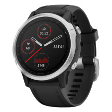 Умные часы Garmin Fenix 6S серебристый/черный