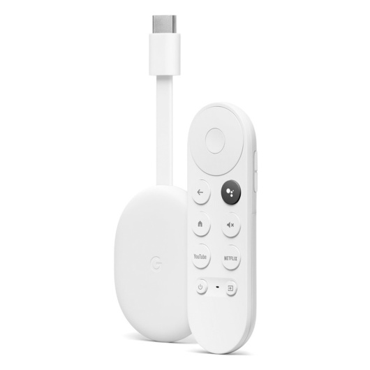 ТВ-приставка Google Chromecast c Google TV 4K Белый