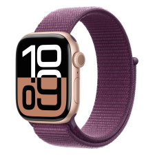 Apple Watch Series 10 Умные часы Apple Watch Series 10 46 мм Rose Gold Aluminium Case with Textile Sport Loop Plum watch