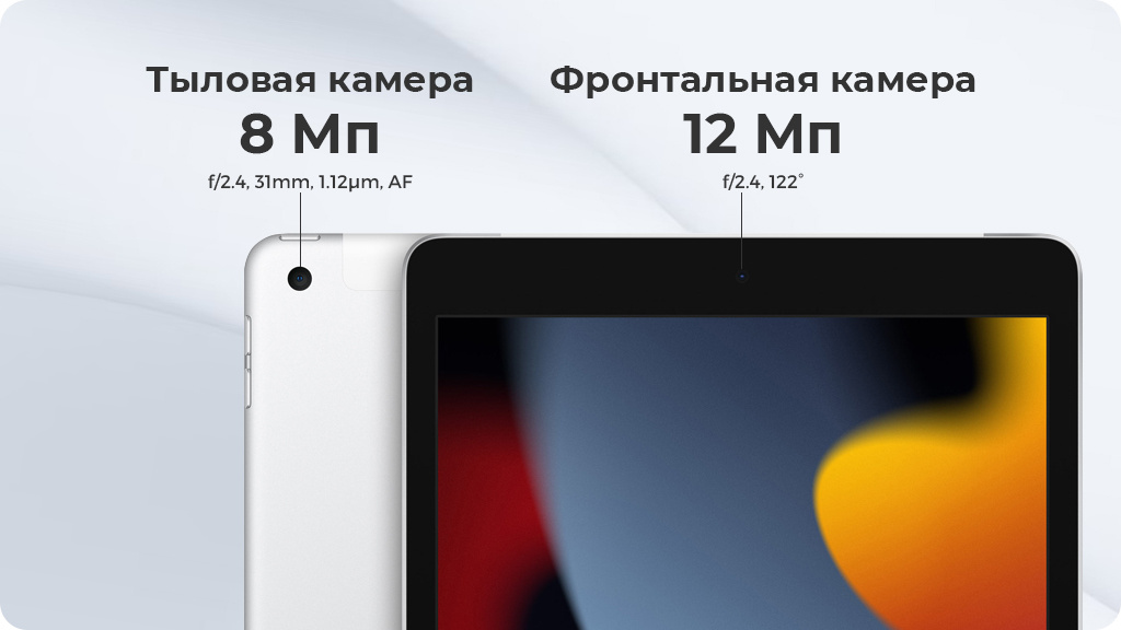 Apple iPad (2021) Wi-Fi 64Gb Серый