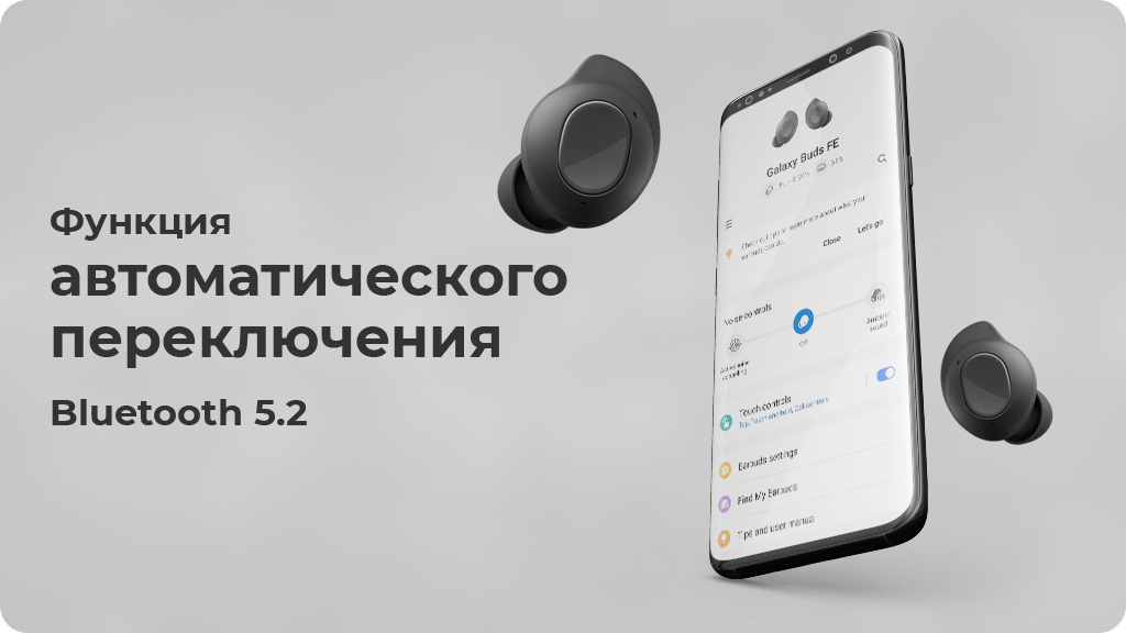 Беспроводные наушники Samsung Galaxy Buds FE White